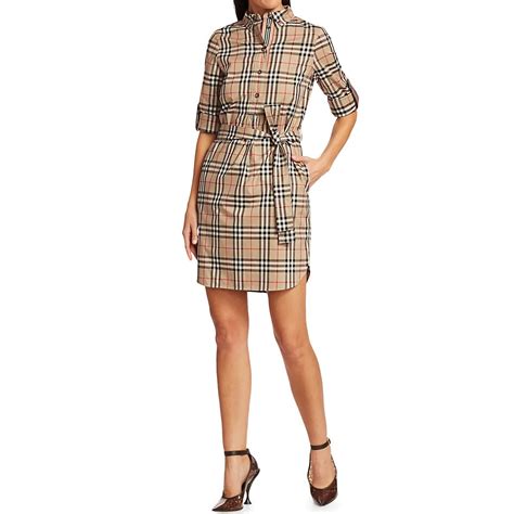 burberry giovanna check belted shirtdress|Burberry Giovanna Vintage.